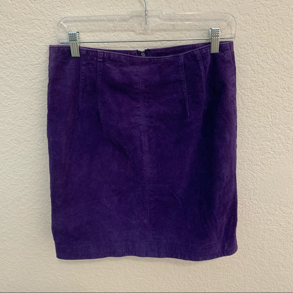 Margo’s Vintage 80s Purple Pencil Skirt